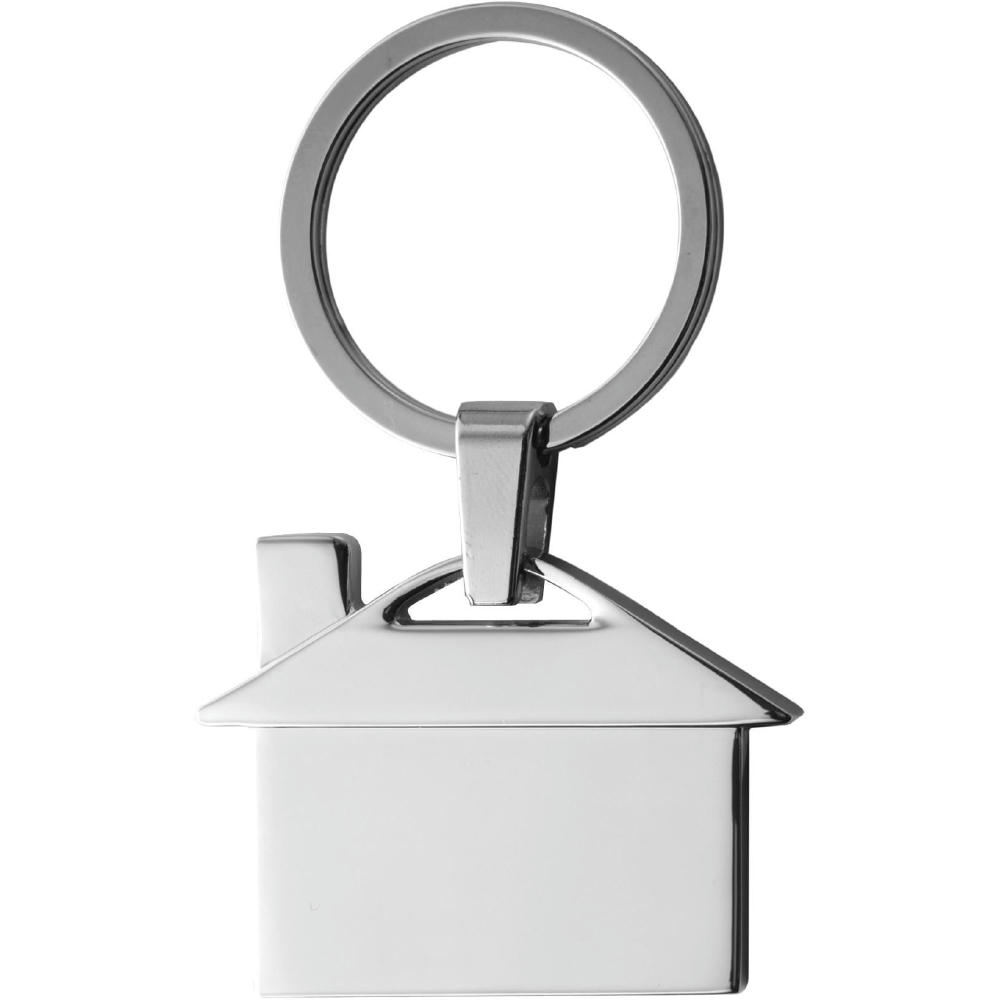 Product image Schlüsselanhänger aus Metall Mika Werbeartikel