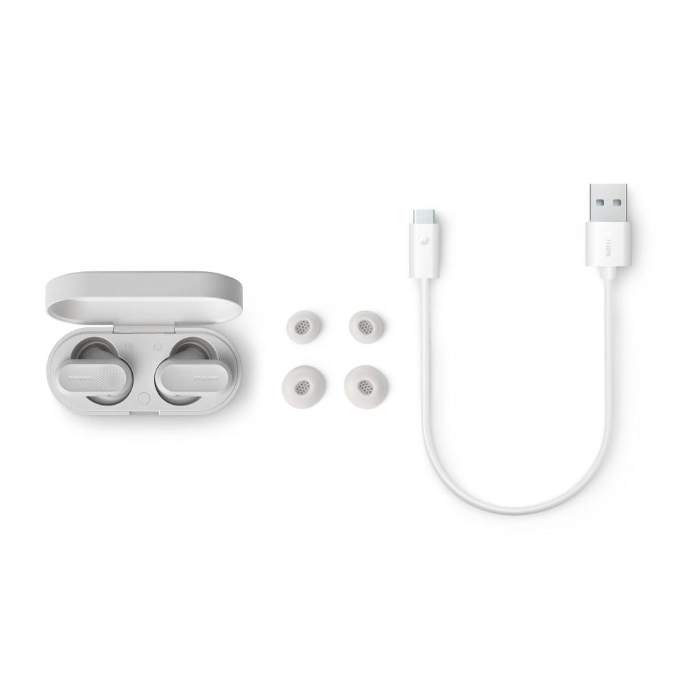 TAT3509|Philips Noise Cancelling Pro Ohrhörer mit bis zu 24 Stunden Spielzeit Werbeartikel
