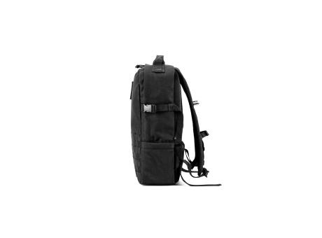 EDINBURGH BPACK. Rucksack im Militärstil aus 600D HD recyceltem Polyester und Innenfutter aus 210D recyceltem Polyester 17.3“ bedrucken