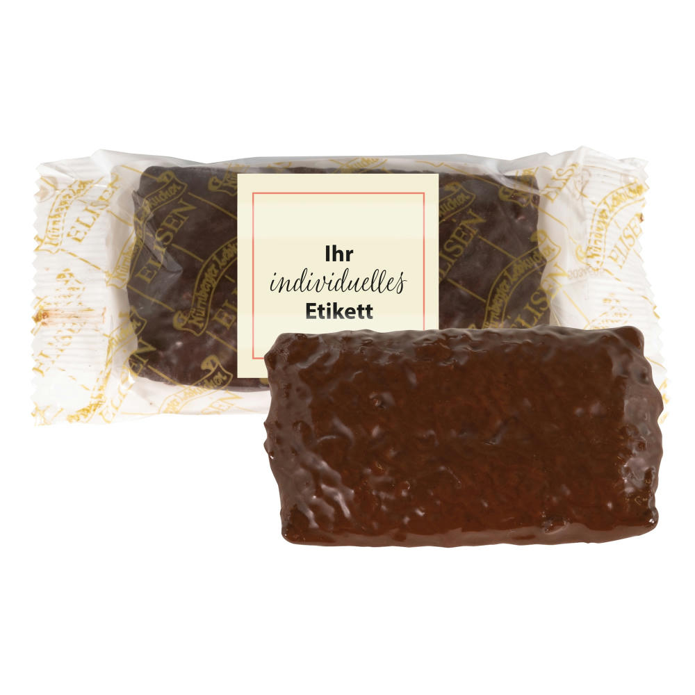 Product image Schoko Elisenlebkuchen individuell Werbeartikel