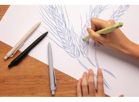 Weizenstroh Stift bedrucken