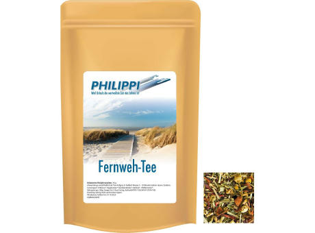 Product image Kräutertee Vierjahreszeiten, ca. 30g, Standbeutel Midi Werbeartikel