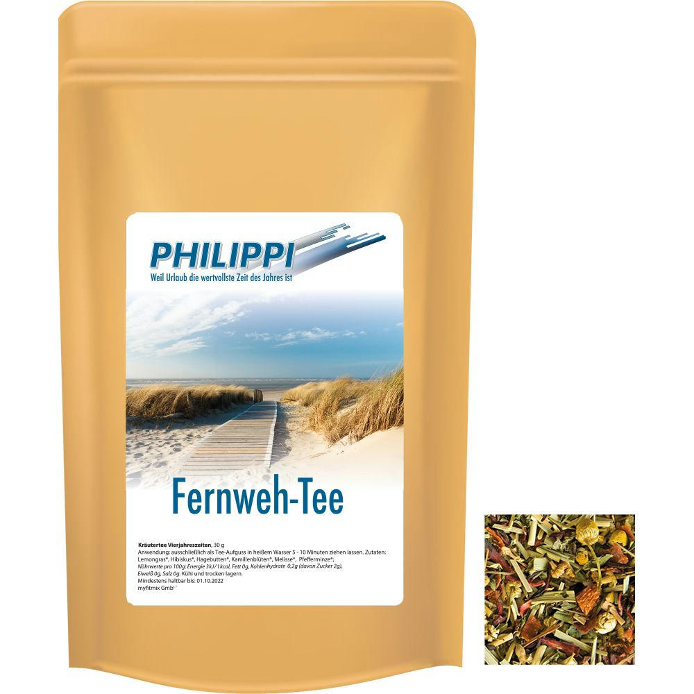Product image Kräutertee Vierjahreszeiten, ca. 30g, Standbeutel Midi Werbeartikel