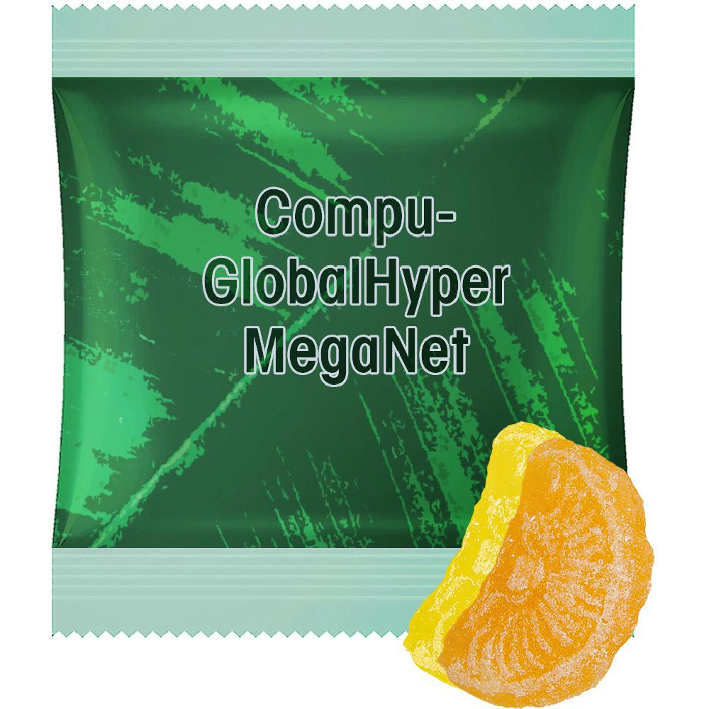 Product image Zitrone und Orangen Bonbons, ca. 17g, Midi-Tüte Werbeartikel
