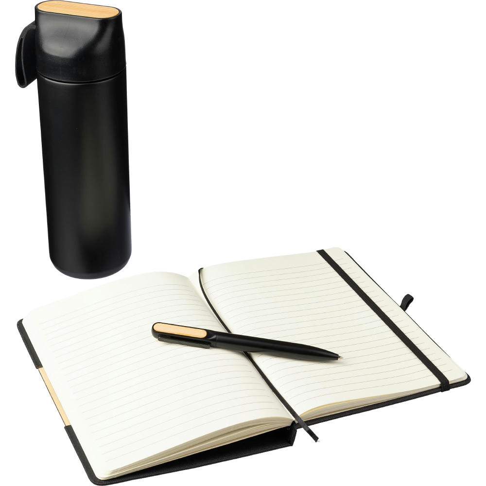 Schwarze Karton-Geschenkbox Kurt Werbeartikel