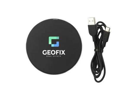 Tecco GRS Recycled Alu 15W Wireless Charger Werbeartikel
