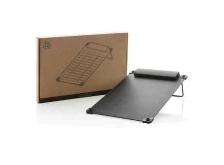 Solarpulse 5W tragbares Solarmodul aus RCS rPlastik Werbeartikel