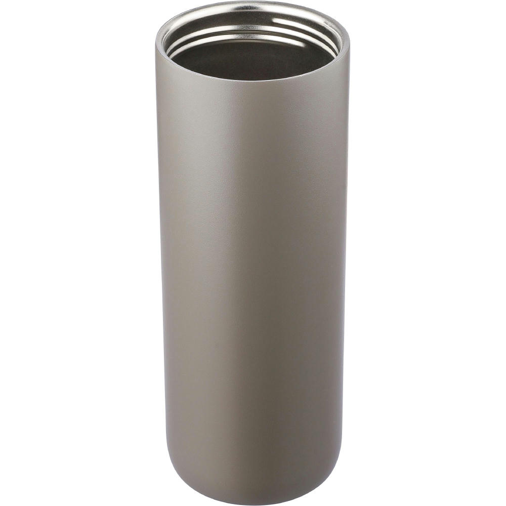 Doppelwandige Edelstahl-Trinkflasche (500 ml) Omari Werbeartikel