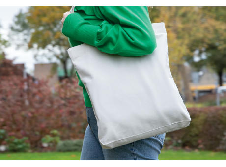Impact Aware™ 285g/m² ungefärbte rCanvas-Tragetasche bedrucken