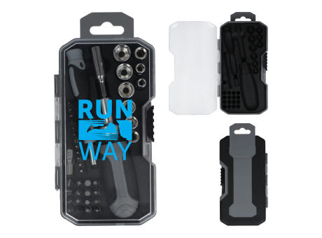 41-teiliger Werkzeugsatz Werbeartikel