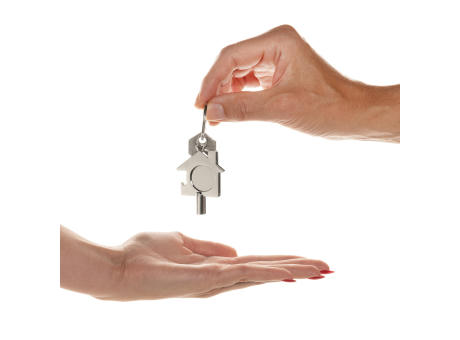 Product image 3-in-1 Schlüsselring aus RCS rec. Zinklegierung bedrucken