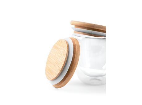 Product image ECUADOR M. Reisebecher aus Borosilikatglas 250 ml bedrucken