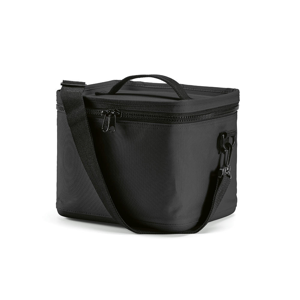 Munich L 10L Kühltasche, rPET mit rABS. Thermoinjizierte Reißverschlüsse Werbeartikel