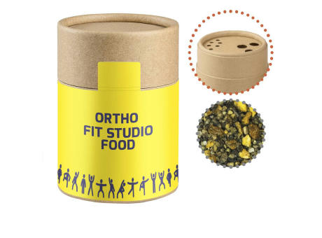 Product image Gewürzmischung Zitronen-Pfeffer, ca. 75g, Kraftpapierstreuer Midi Werbeartikel