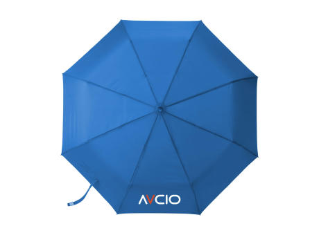 Michigan faltbarer RCS RPET-Regenschirm 21 inch Werbeartikel