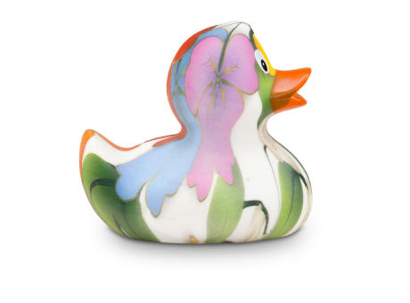Werbeente Fiona Flower, ca. 8 cm Werbeartikel