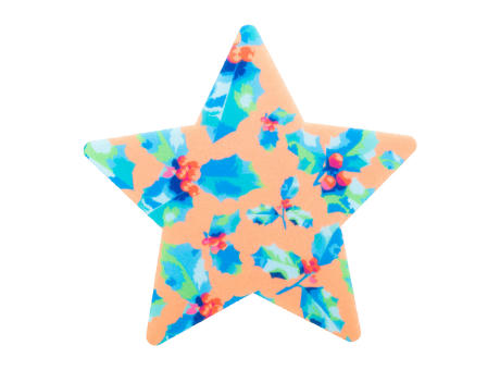 Individueller RPET Filzuntersetzer CreaFelt Drink Xmas Werbeartikel