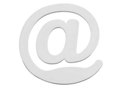 Zettelklammer "@-Zeichen" bedrucken