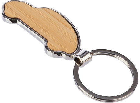 Schlüsselhalter aus Zinklegierung Angelika bedrucken