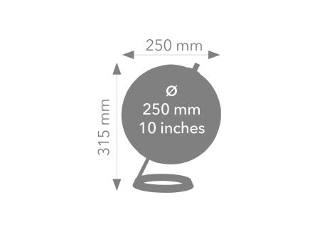 TROIKA Globus 23,5 GRAD bedrucken