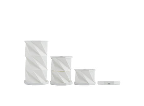 CHIC GLOW - Faltbare / ausziehbare LED-Tischlampe Werbeartikel