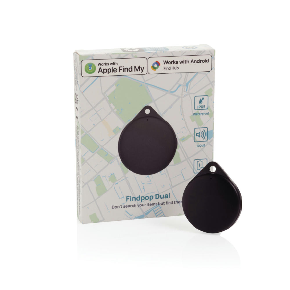 Findpop Dual IPX5 Artikelfinder aus RCS recyceltem ABS Werbeartikel
