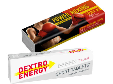 DEXTRO ENERGY* Stange - Tropical SPORT 3 Vitamine & Magnesium Werbeartikel