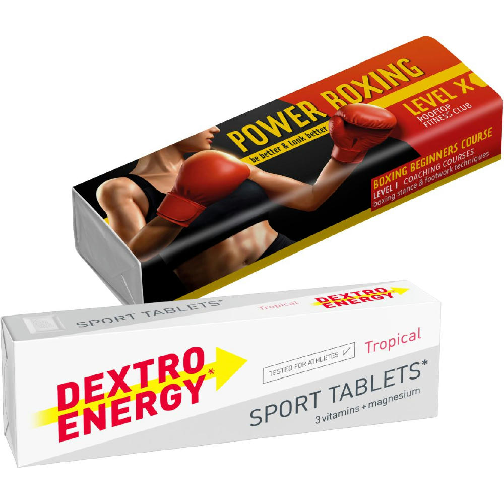 Product image DEXTRO ENERGY* Stange - Tropical SPORT 3 Vitamine & Magnesium Werbeartikel