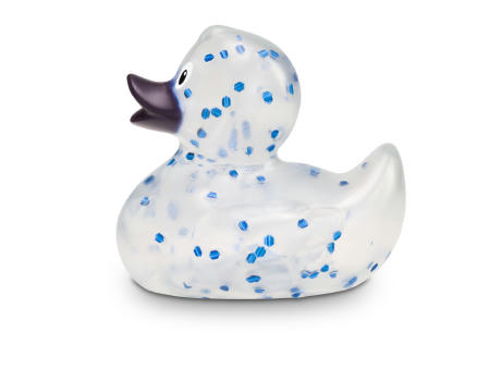 Werbeente Bibi Blauglitzer, ca. 8 cm Werbeartikel