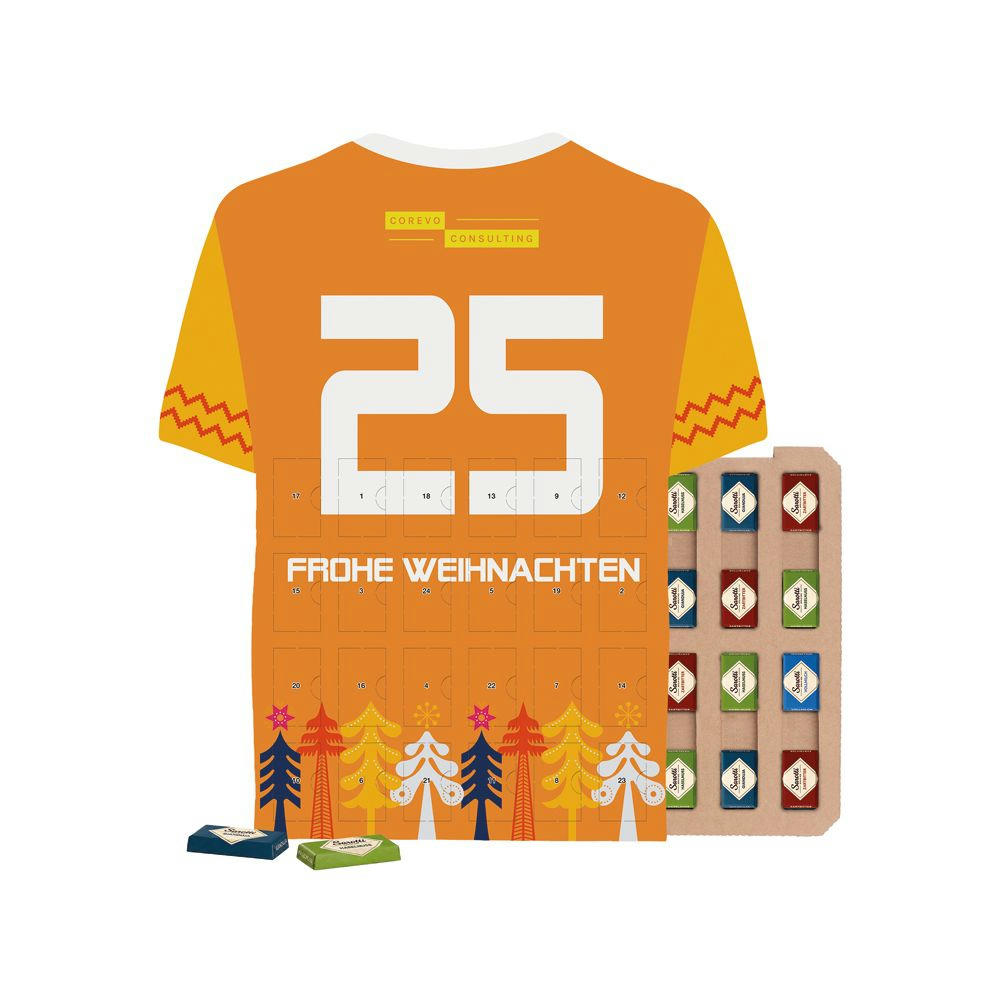 Shape Adventskalender Trikot Eco Werbeartikel