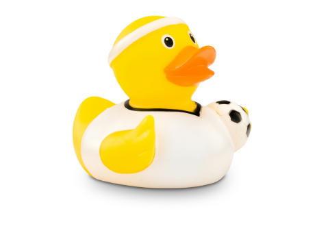 Werbeente Fritz Freistoß - Trikot Weiß Werbeartikel