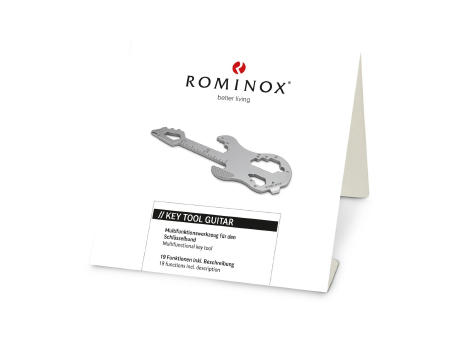ROMINOX® Key Tool // Guitar - 19 functions (Gitarre) bedrucken