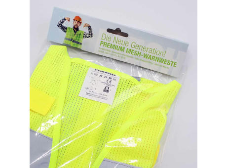 Warnweste MULTI-POCKET Gr. L/XL Werbeartikel