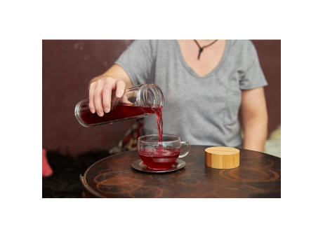 Glasflasche "Tea" 0,40 l Werbeartikel