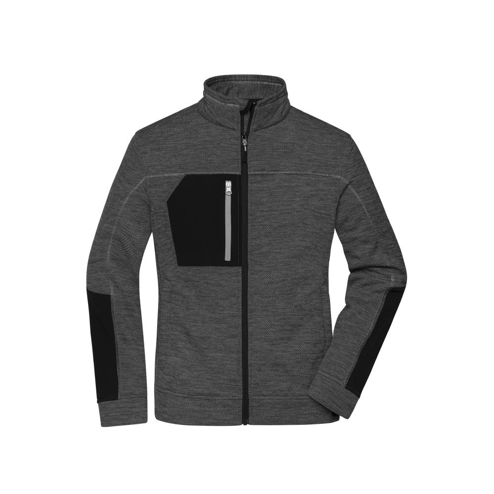 Ladies' Structure Fleece Jacket - Pflegeleichte Strick-Fleecejacke für Arbeit und Freizeit Werbeartikel