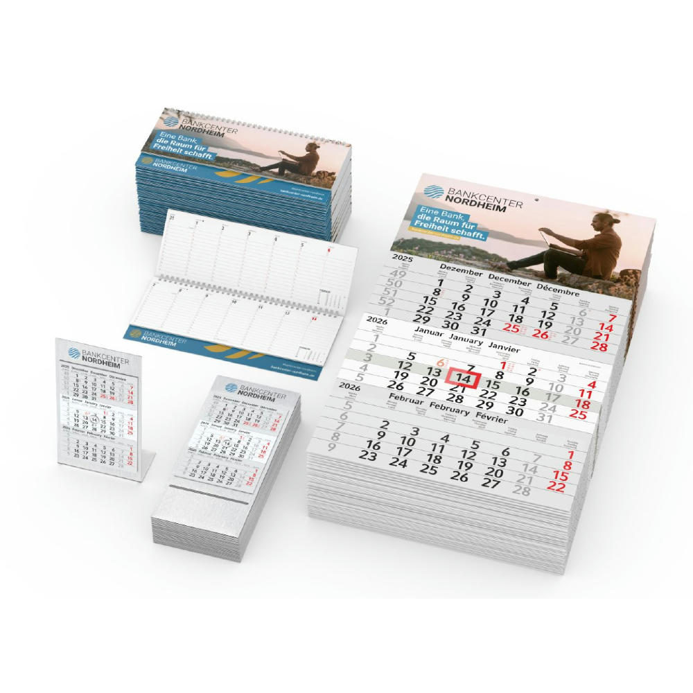 Product image Werbe-Spar-Set Kalender Bestseller Werbeartikel