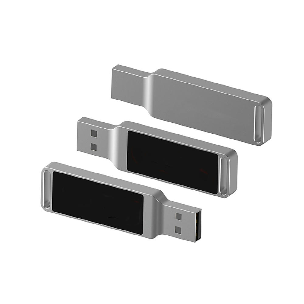 USB-Stick LED 11 USB 2.0 COB   1 GB Schwarz Werbeartikel