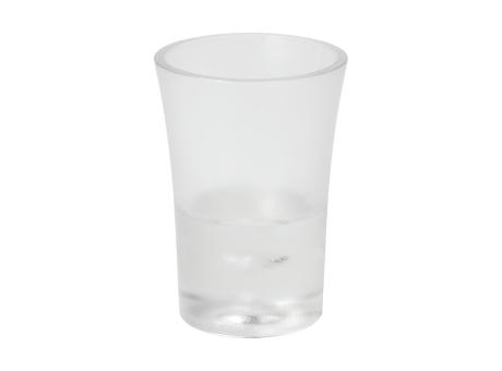 Schnapsglas "Frosted", 2 cl Werbeartikel
