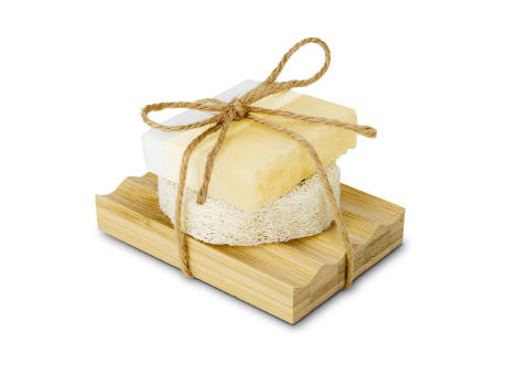 Wellness-Geschenkset: Seifenset Honey Werbeartikel