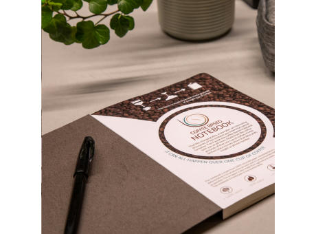Coffee Notebook A5 Notizbuch bedrucken