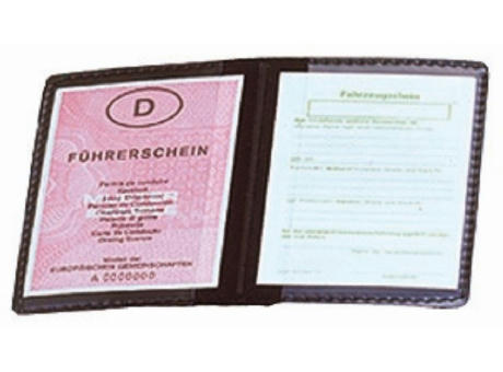 Product image CreativDesign® Ausweistasche "Soft" schwarz bedrucken