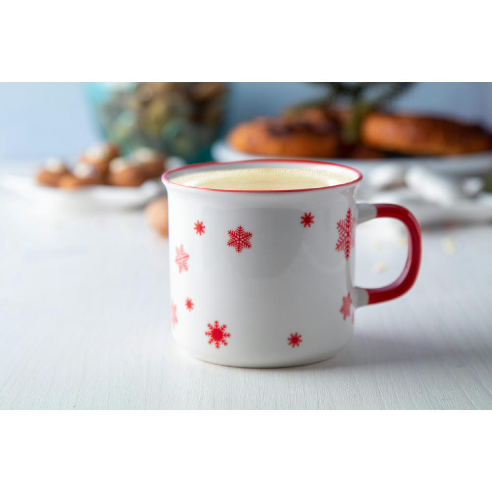 Vintage Weihnachtstasse Nakkala Werbeartikel