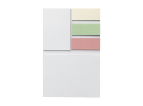 Memo Sticky Notes and Markers Recycled Paper Notizblock Werbeartikel