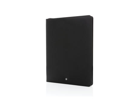 Swiss Peak Heritage RCS rPU A4 Portfolio mit Reißverschluss bedrucken