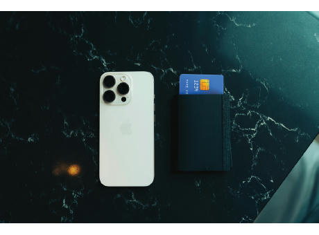 Seekcard RCS rPolyester Kartenetui mit weltweiter Ortung Werbeartikel