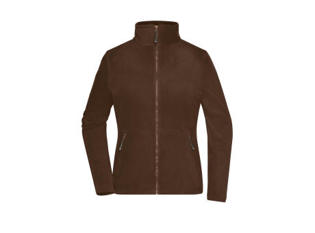 Ladies' Fleece Jacket - Fleecejacke mit Stehkragen im klassischen Design Werbeartikel