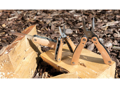 Holz Mini-Multitool Werbeartikel