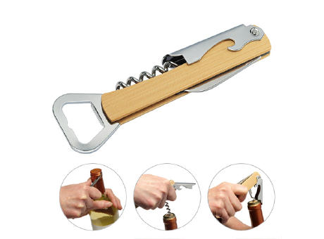 Product image Kellnermesser Bambus Werbeartikel