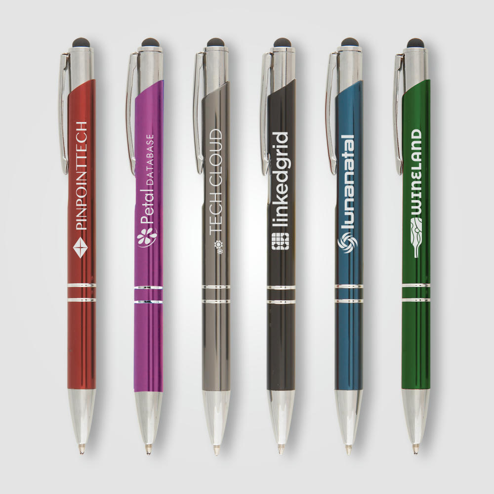 Crosby Shiny Kugelschreiber - m/Stylus Werbeartikel