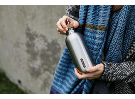 Black+Blum Stahl-Wasserflasche 600ml Werbeartikel
